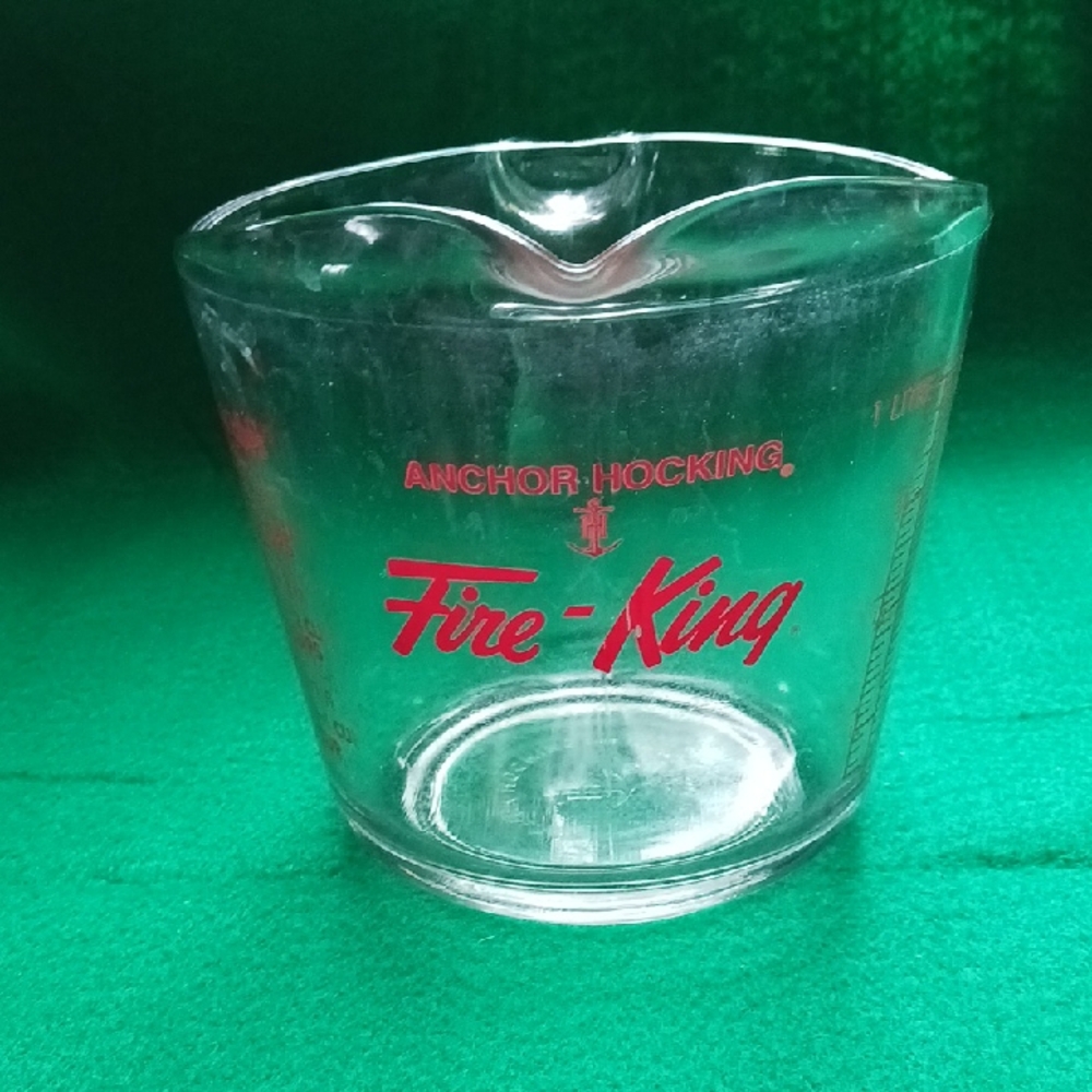 Anchor Hocking Fire-King Glass Measuring Cup